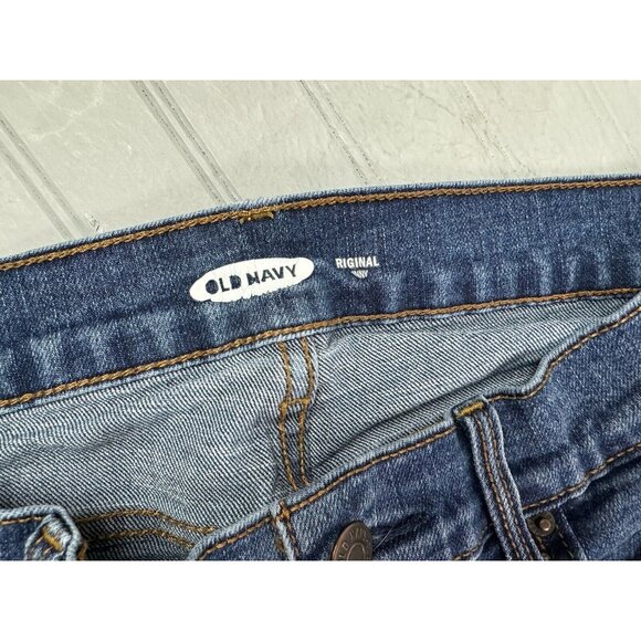 Old Navy Size 4 Tall Womens Jeans Skinny Mid Rise Med Wash Stretch - Picture 3 of 4